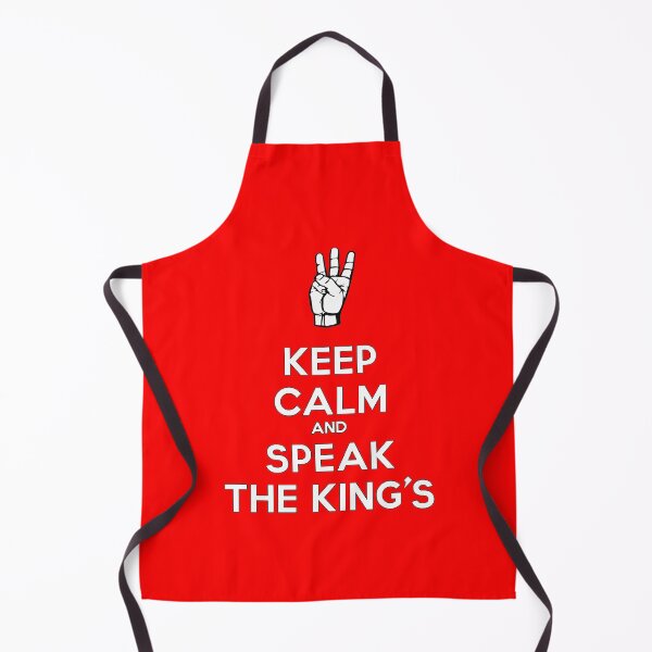 Item preview, Keep Calm and Speak the King's! designed and sold by LordNeckbeard.