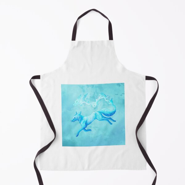 Item preview, Spirit Fox | Fox | Ghost | Blue | Spirit | ellyonart | Fantasy Fox designed and sold by ellyonart.