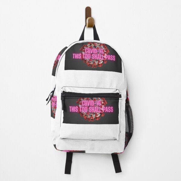 Item preview, Covid-19 This Too Shall Pass- Pink designed and sold by Inspirerium.