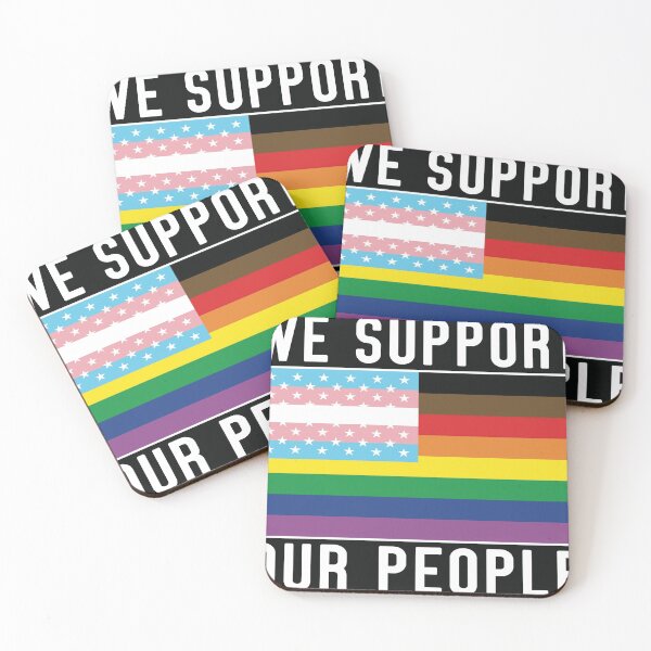 Item preview, We Support Our People Flag Yard Sign designed and sold by Tzveyah.