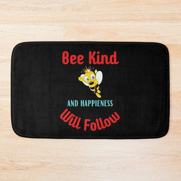 Item preview, Bee Kind And Happiness Will Follow designed and sold by WoodburyLake.