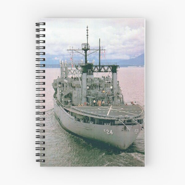 Item preview, USS PYRO (AE-24) TIENDA DEL BARCO designed and sold by militarygifts.