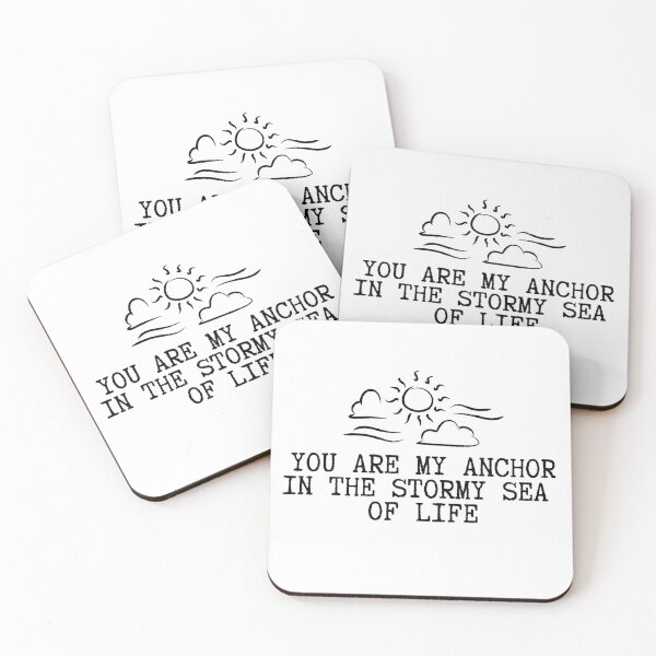 Item preview, You Are My Anchor - Stormy Sea Of Life designed and sold by Passion-For-Sea.