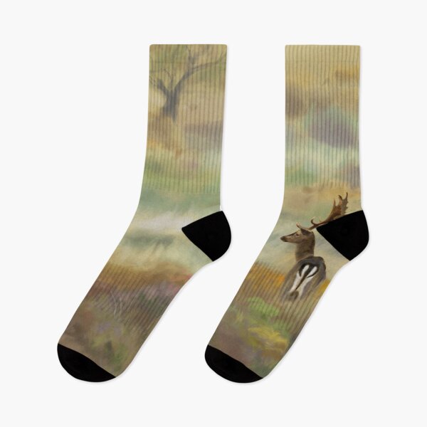 Item preview, Deer in a Meadow designed and sold by yiliansketches.
