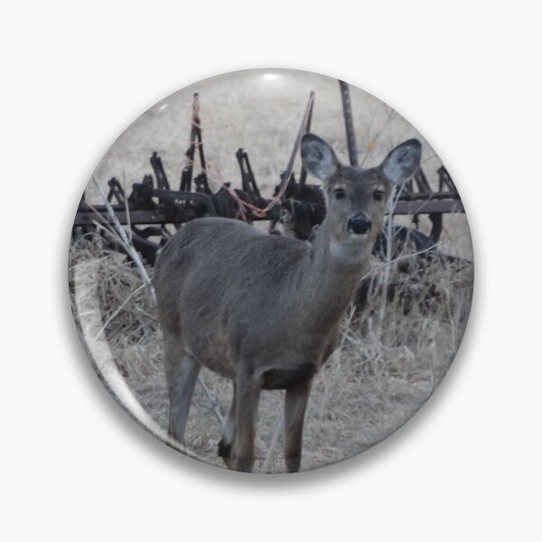 Item preview, White tail deer in field designed and sold by cowgirltracie.