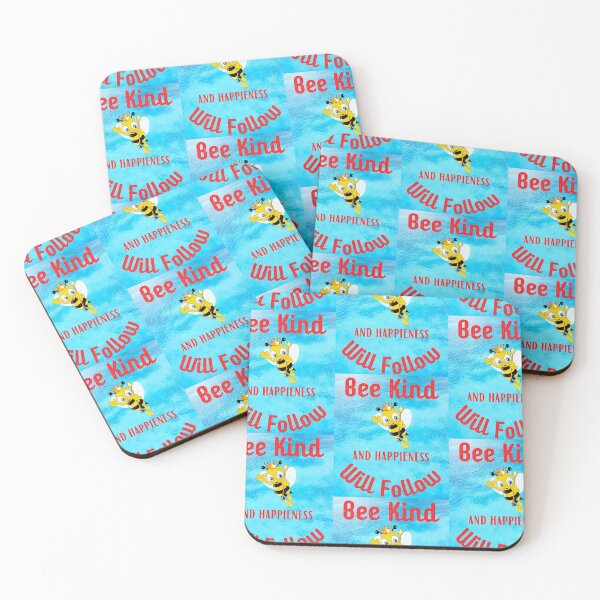 Item preview, Bee Kind And Happiness Will Follow designed and sold by WoodburyLake.