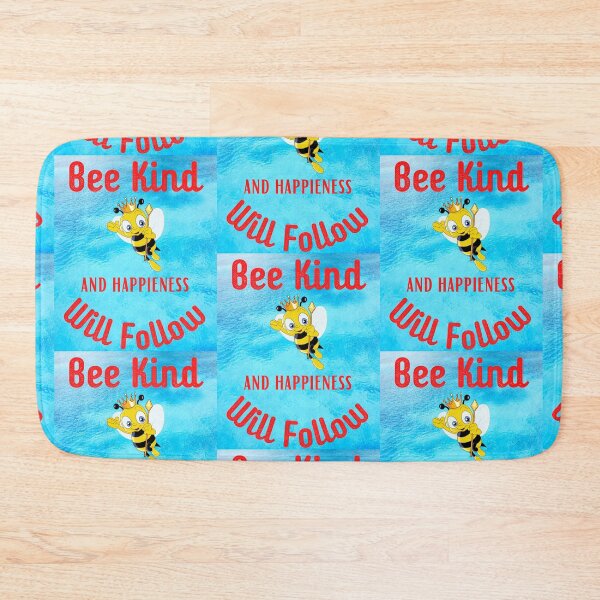 Item preview, Bee Kind And Happiness Will Follow designed and sold by WoodburyLake.