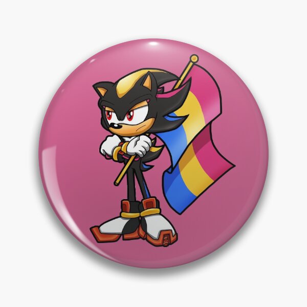 Item preview, Anthropomorphic Sulking Black Hedgehog LGBT Pride Flag Pansexual Pan designed and sold by Zphal.