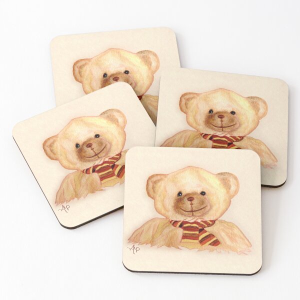 Item preview, Cuddly Bear Watercolor designed and sold by Angeles M. Pomata.