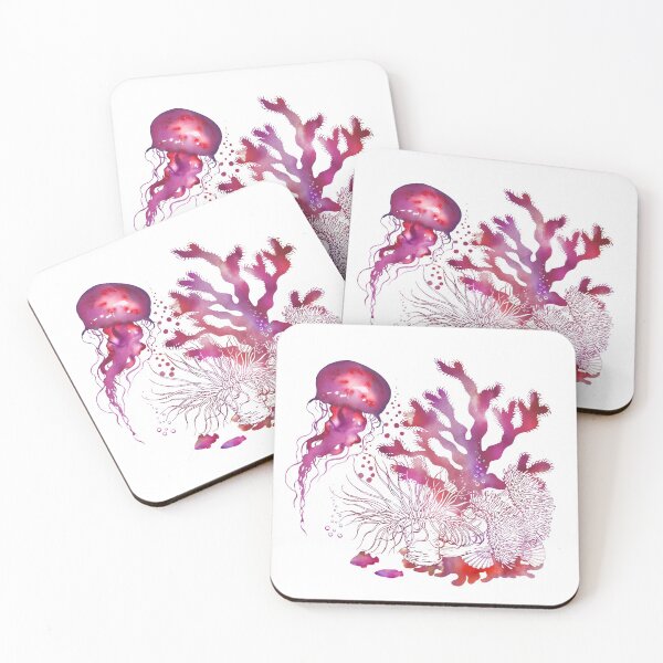 Item preview, Underwater coral reef clipart designed and sold by jeannadano.