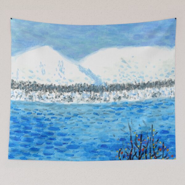 Item preview, Sleeping Lady in Winter designed and sold by jayjuno.