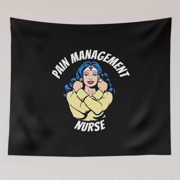 Item preview, Pain Management Nurse Superhero designed and sold by TalesOfScience.