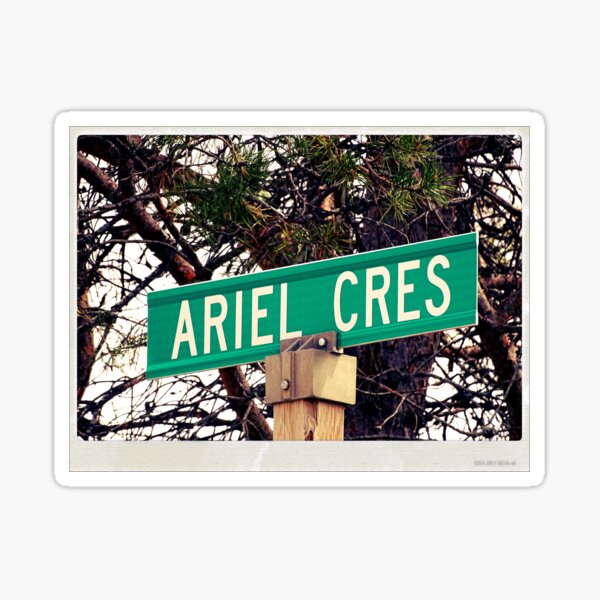 Ariel, Ariel magnet, Ariel sticker, Ariel mug, Ariel travel mug Sticker
