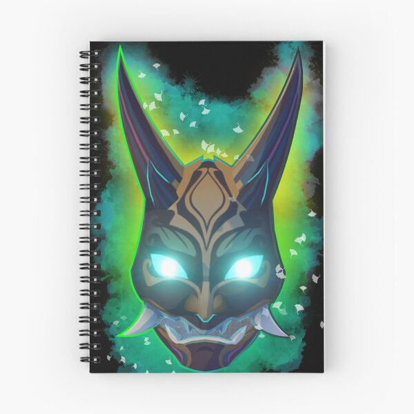 Item preview, Xiao yaksha mask genshin impact designed and sold by SegaJenkins.