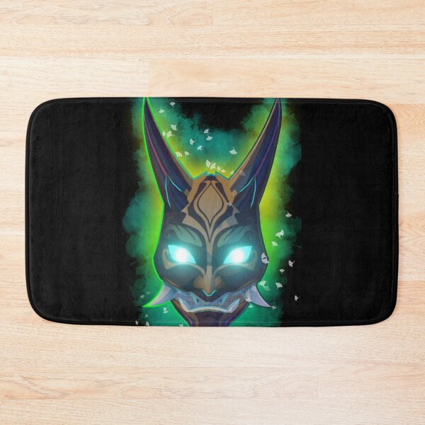 Item preview, Xiao yaksha mask genshin impact designed and sold by SegaJenkins.