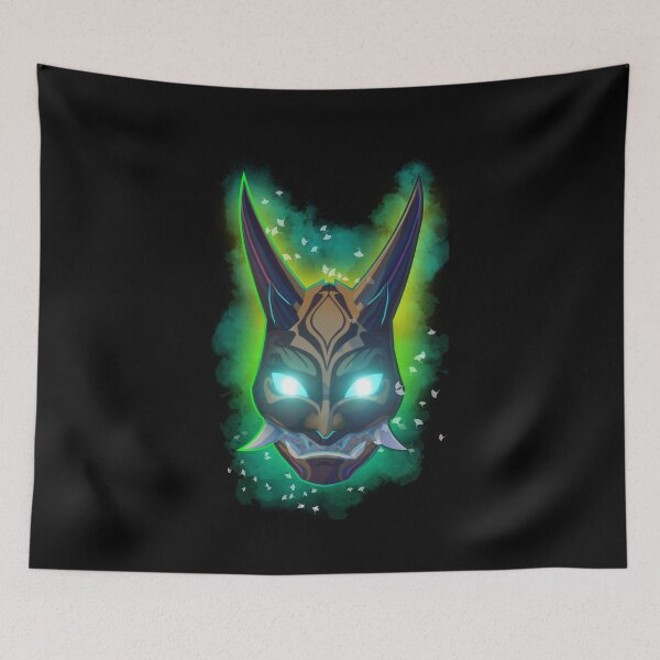 Item preview, Xiao yaksha mask genshin impact designed and sold by SegaJenkins.