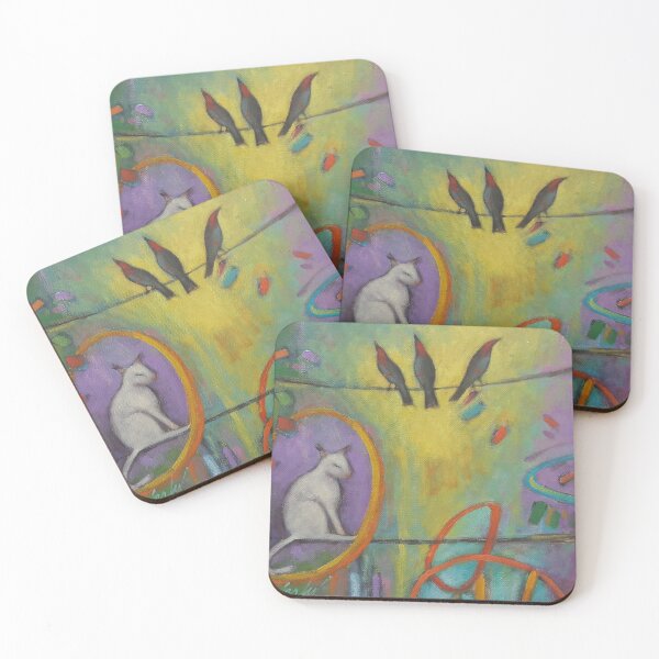 Item preview, Cat and Crows on a High Wire designed and sold by Dennis Epperly.