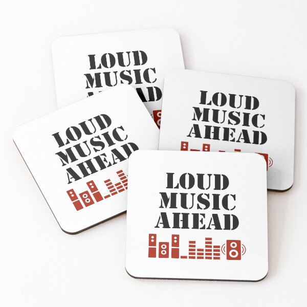 Item preview, Loud Music Ahead designed and sold by IslandDrip.