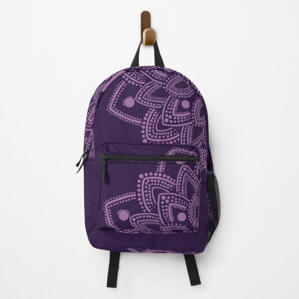Item preview, Purple Dotted Mandala designed and sold by Funful.