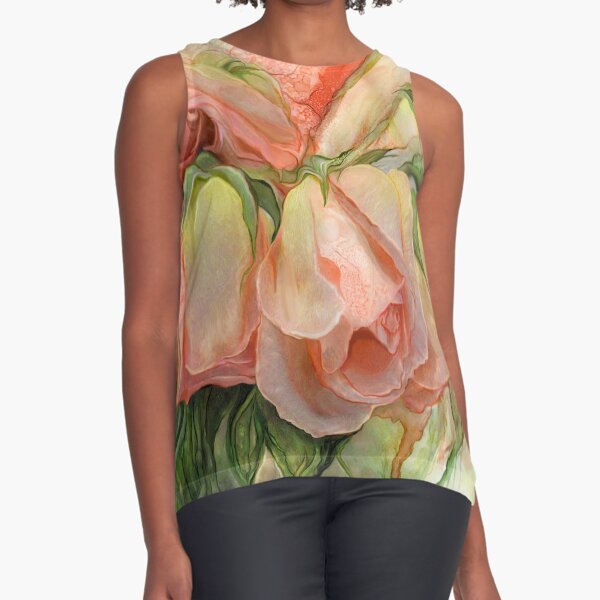 Item preview, Miracle Of A Rose Bud - Peach designed and sold by Carol  Cavalaris.