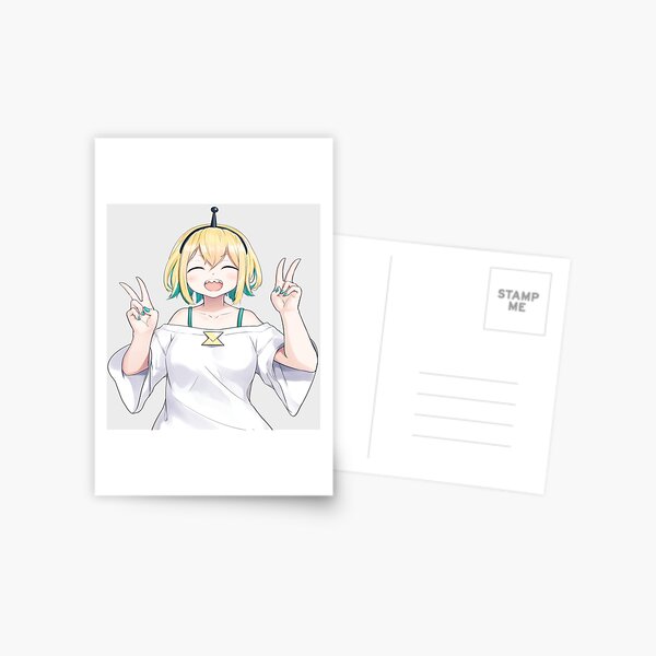 Amano Pikamee Vtuber monster girl Postcard for Sale by Minnorita