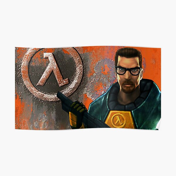 "Half Life" Poster for Sale by ReyGunn | Redbubble