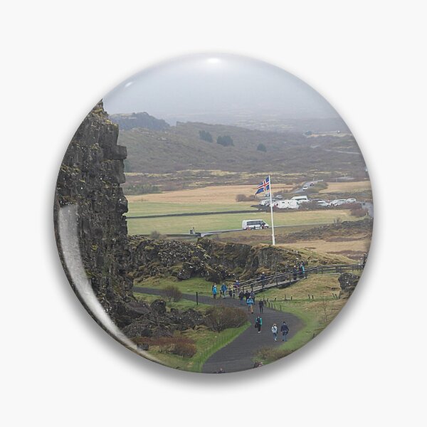 Item preview, Thingvellir, Iceland, and the Tectonic Plates designed and sold by Martha Sherman.