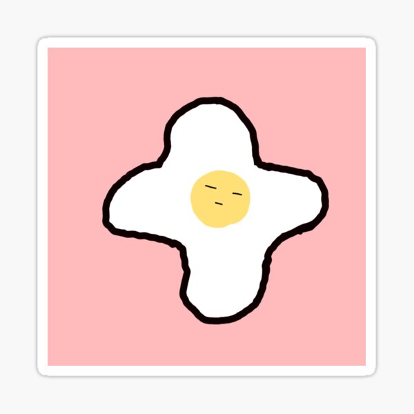 Bored Egg Sticker