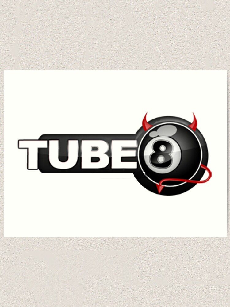 Alternate view of Tube 8 X hamster Fake Logo Art Print