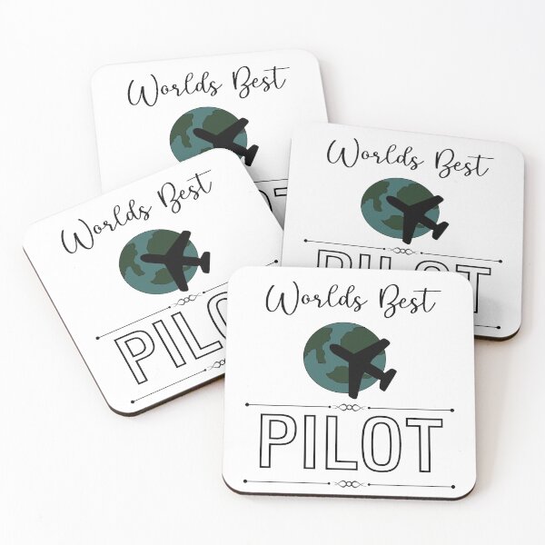 Item preview, Worlds best pilot designed and sold by Fifi Cat .