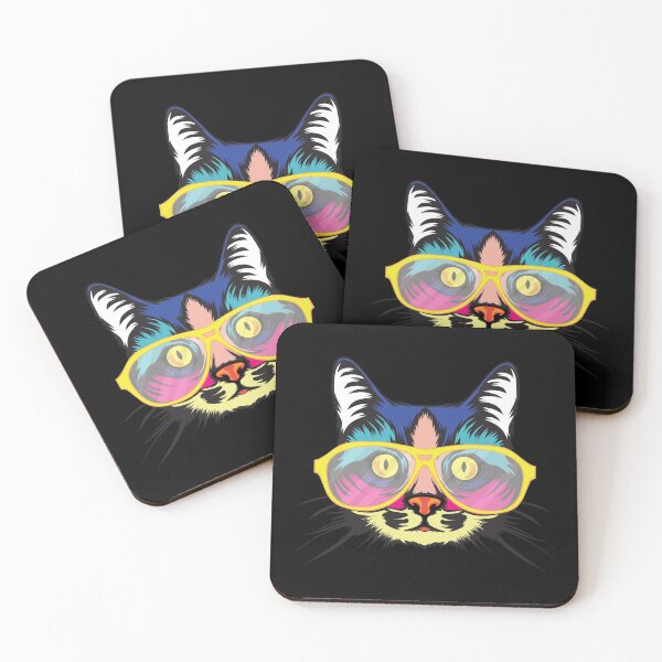 Item preview, cute cat with red nose designed and sold by Abdalrhman3.