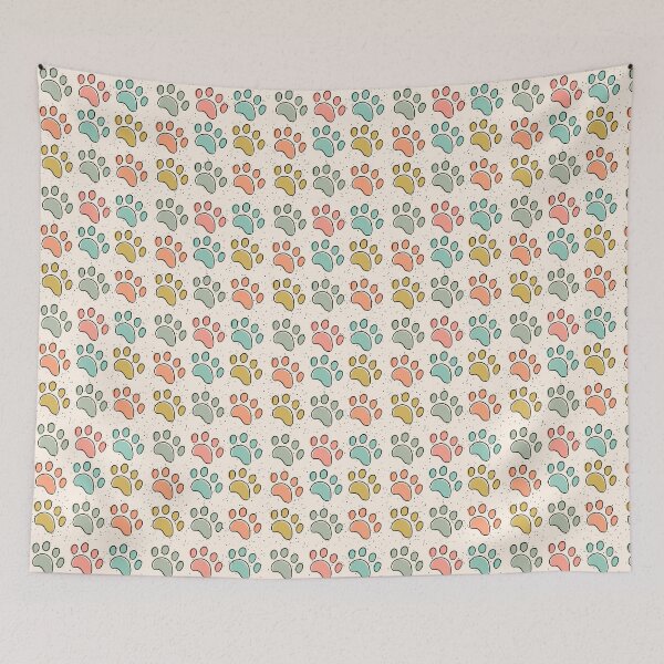 Item preview, Pawsome full color pettern designed and sold by Amet Hermawan.