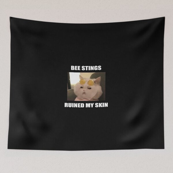 Item preview,  Bee cat stings have ruined my skin  Wholesome funny  tshirt designed and sold by iSalem.
