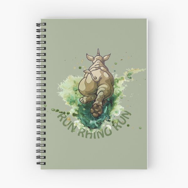 Item preview, Run Rhino Run designed and sold by Lesley D McKenzie.