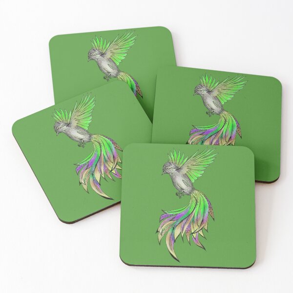 Item preview, Lemon Green Phoenix designed and sold by Nma-ArtBrand.