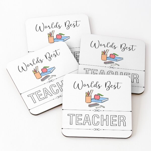Item preview, Worlds best teacher designed and sold by Fifi Cat .