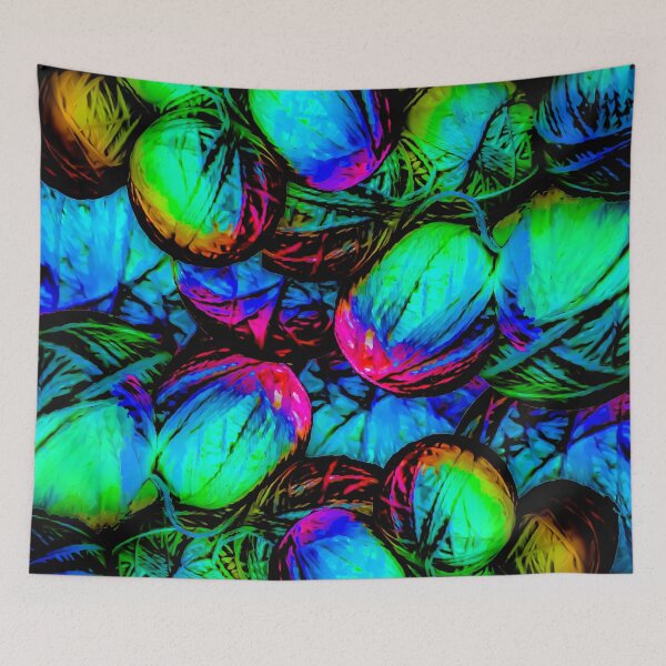 Item preview, Yarn Bombing Collage Neon  designed and sold by Designs By YL.