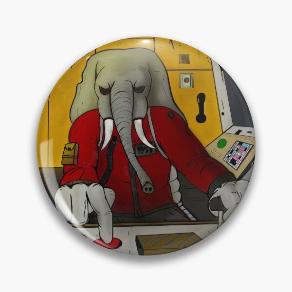 Item preview, Alien Elephant Comic Style designed and sold by Kyle Morgan.