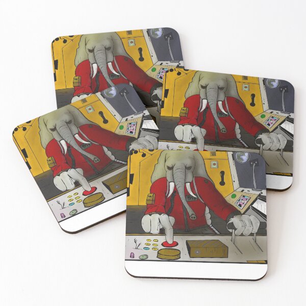 Item preview, Alien Elephant Comic Style designed and sold by Kyle Morgan.