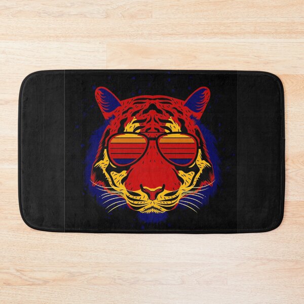 Item preview, Vibrant Tiger With Glasses designed and sold by sgmydesigns.