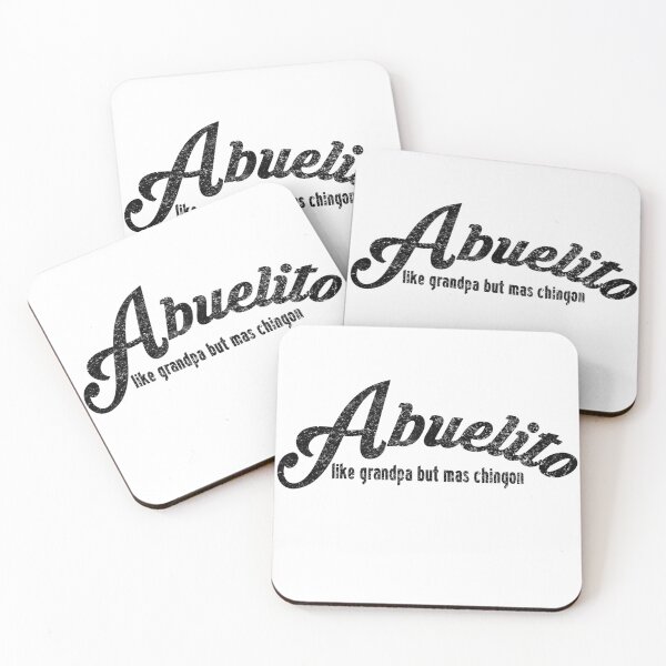 Item preview, Abuelito Like Grandpa But Mas Chingon designed and sold by SpaceBandidos.
