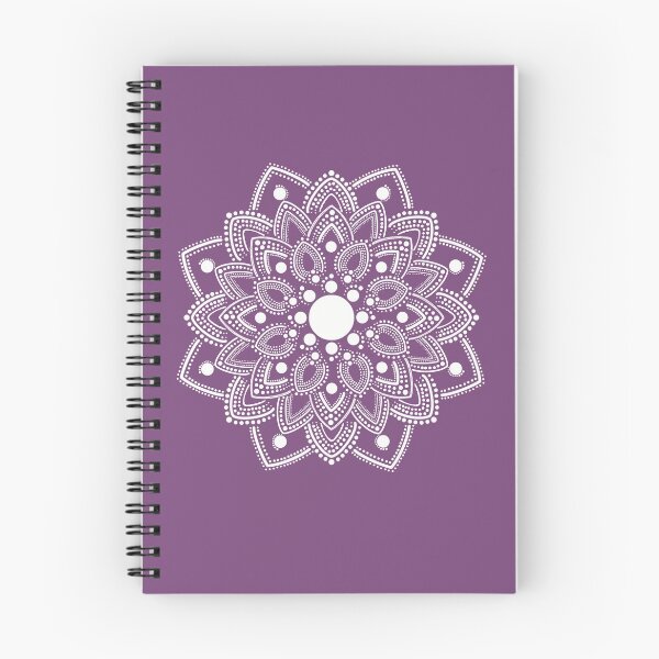 Item preview, White Dotted Mandala designed and sold by Funful.