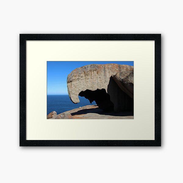 Remarkable Rocks Kangaroo Island, SA Framed Art Print