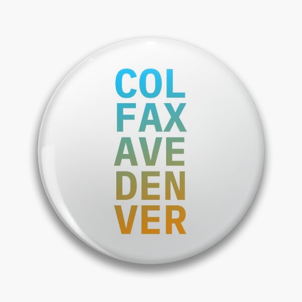 Item preview, COL FAX AVE DEN VER blue orange designed and sold by schawnlees.