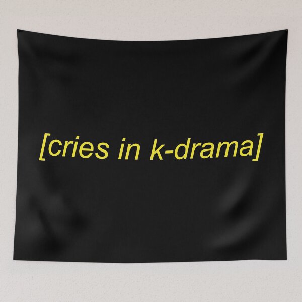 Item preview, Cries in Kdrama designed and sold by Sour Soul.