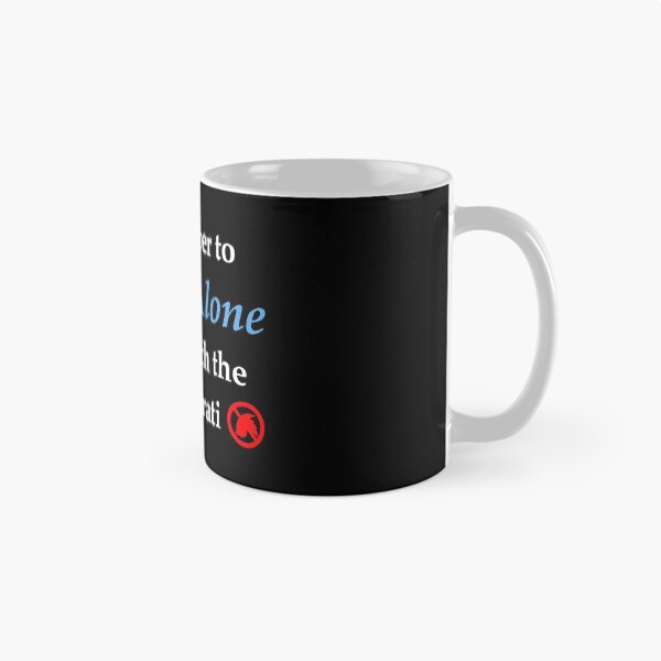 Item preview, Camina solo> twitterati (WhiteT) designed and sold by OleKurmudgeon.