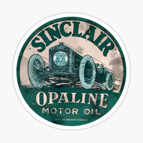 Sinclair opaline old signs  Sticker