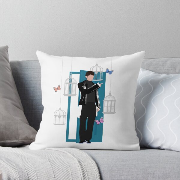 Item preview, The Boyz - Kim Sunwoo - No air minimalist print  designed and sold by AnimeDesignX.
