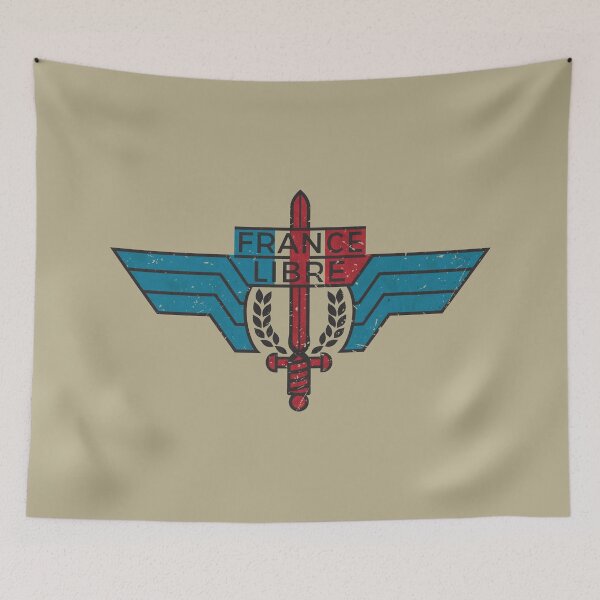 Item preview, France Libre Vintage Emblem V01 designed and sold by Royal-Elite.