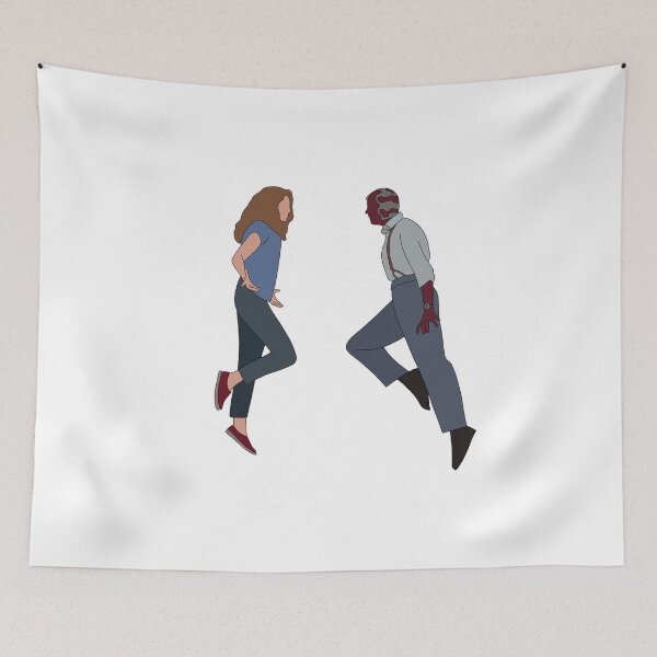 Item preview, wanda vs vision designed and sold by designsbysara58.